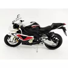 Moto Miniatura S1000rr Tricolor 2014 Escala 1/12