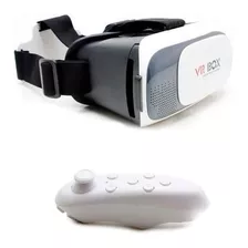 Óculos Vr Box 2.0 Realidade Virtual Controle Filmes Jogos