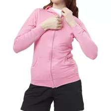 Campera Mujer Liviana Modal Capucha Buzo Comodo Comodos