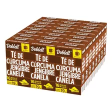 24 Pack Té Doblett Cúrcuma Jengibre Canela - 384 Bolsas