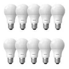 Kit 10 Lâmpadas Led 8w Branco Luz Do Dia 6500k Bivolt Osram