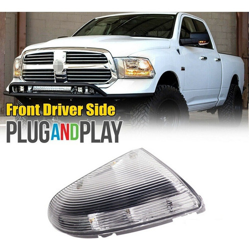 2 Luces Led For Espejo Retrovisor Dodge Ram 1500 2500 10-18 Foto 2