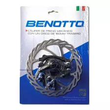 Freno Trasero Disco Mecánico 160 Mm Caliper Rotor Benotto