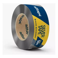 Fita Silver Tape Cinza 48mm X 50m - 1 Rolo - Alltape