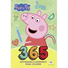 Livro 365 Atividades Peppa Pig Com Desenhos Para Colorir