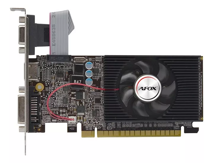 Placa De Vídeo Nvidia Afox Geforce 600 Series Gt 610 Af610-2048d3l7-v6 2gb