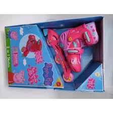 Patines 2 En 1 Peppa Pig Ajustables