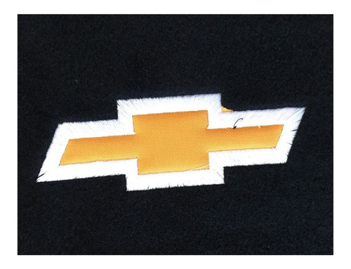 Kit 4 Tapetes Alfombra Logo Chevrolet Aveo 2014 Foto 3