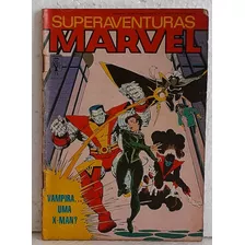 Hq Gibi Superaventuras Marvel Nº 73 - Vampira Uma X-man? - Ed. Abril - 1991