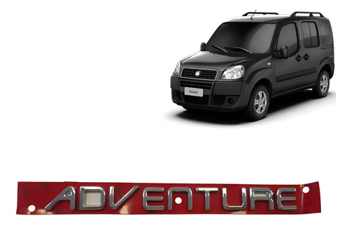 Emblema Tampa Traseira Fiat Doblo Adventure 10/21 Mp5283 - Fiat - Código 180368344478