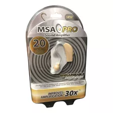 Audífono Recargable Ayuda Msa 30x Pro Sordos Sordera