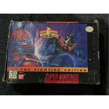 Migthy Morphin Power Rangers The Fighting Edition Snes Super