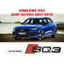 Emblema Sq3 Audi Q3/sq3 2007-2019 Cromado