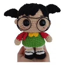 Boneca Chiquinha Amigurumi Crochê 