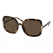 Tory Burch Ty9063u Mujer Gafas De Sol Marrón Oscuro 56