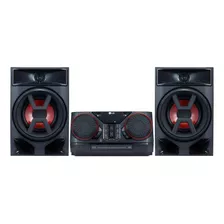 Minicomponente Bocina Audio Bluetooth Usb Cd 300w LG Ckm4 Color Negro Potencia Rms 300 W