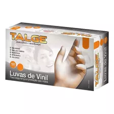 Luvas De Vinil Transparente Sem Pó Tam. G - Combo 10 Caixas