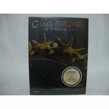 Box 05 Dvds Game Of Thrones- 2ª Temporada Completa- Lacrado
