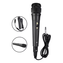 Microfone Karaoke Com Fio Dinamico P10 Mi338