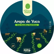 Arepa De Yuca Con Semillas Nutritivas 250 Gr