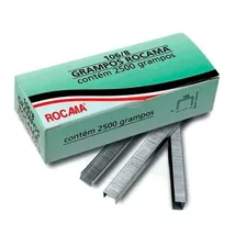 Grampos 106/8 Grampeador Tapeceiro Sofás Madeira Rocama 2500