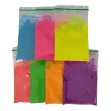 Pigmento Fluorescente Para Resinas (kit C/7 Pacotinhos)