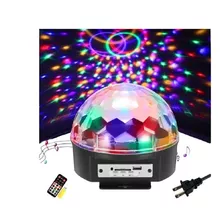 Luz Láser Navidad Bola Mágica Rítmica Disco Bluetooth Usb