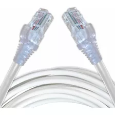 Cabo Internet / Rede Lan Utp Montado Branco 20 Metros R2548