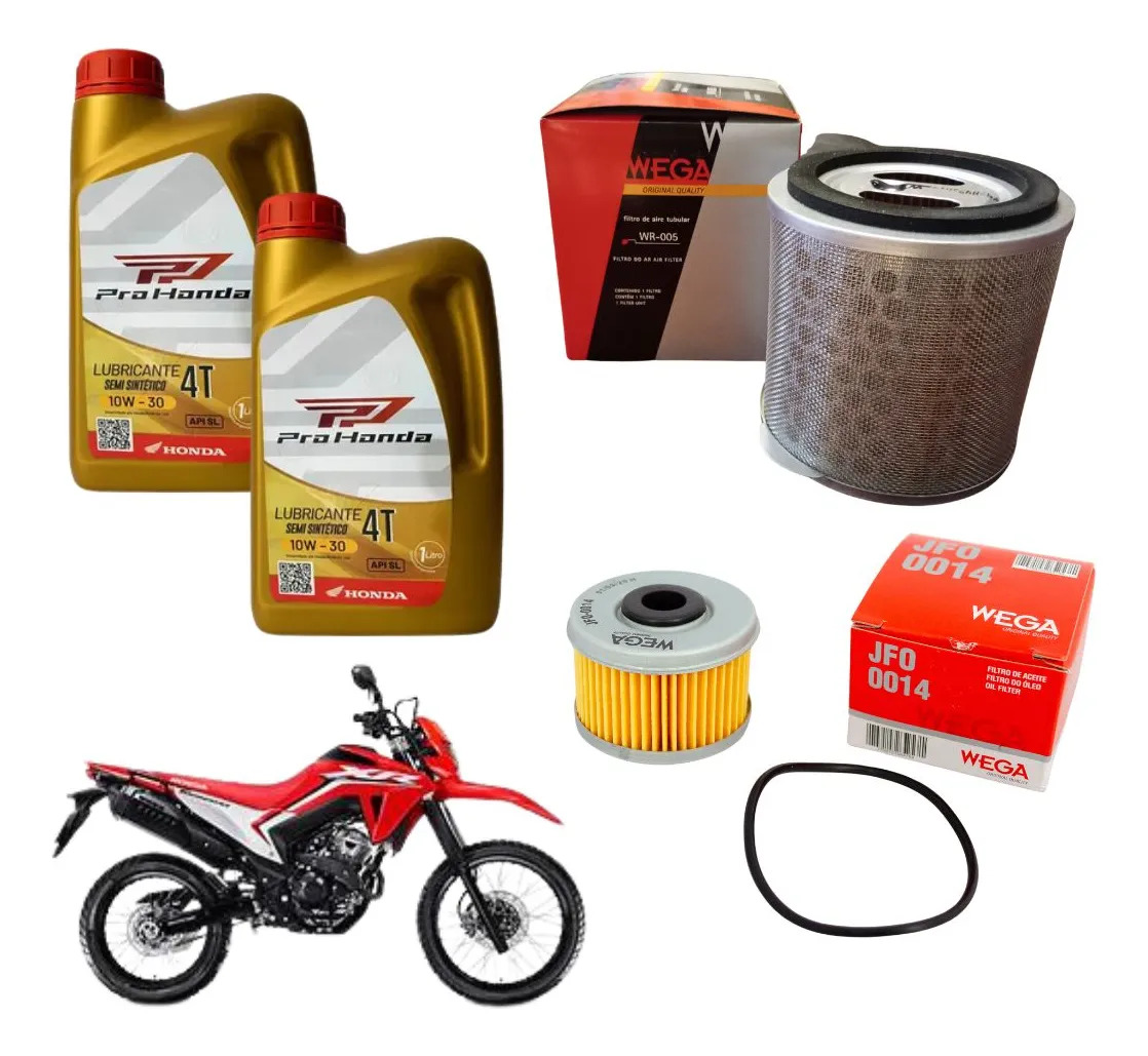 Kit Service Honda Tornado 300 Pro Honda Semi + Wega