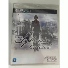 Syberia Collection Ps3 Lacrado Usa Original 