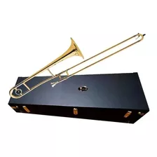 Trombone De Vara Eagle Tv600 Sib Laqueado C/ Estojo Original