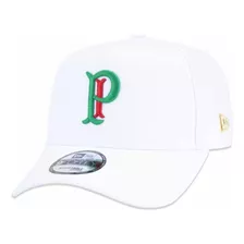 Boné 9forty A-frame Snapback Aba Curva Futebol Palmeiras