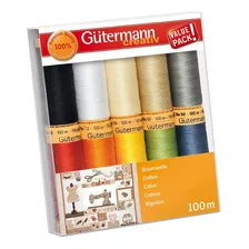 Gütermann Creativ 10 Carretes De 100% Algodon, Multicolor