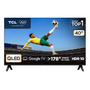 Smart Tv Tcl 40 Polegadas Full Hd Qled S5k Wifi Bluetooth Google Tv 2 Hdmi Hdr10 Dolby Audio 40s5k