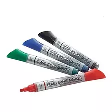 Quartet Glass Whiteboard Markers, Marcadores De Borrado En S