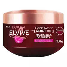 Mascarilla De Cabello Loréal Paris Elvive Caída Resist Con Aminexil 300g