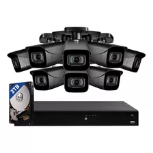 Lorex Sistema De Camara De Seguridad Fusion 4k Con Nvr De 3