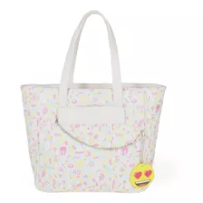 Bolsa Tote Para Mujer Lucentzza X Emoji 2-en-1