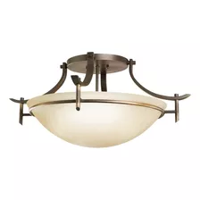 3606oz Semi-flush 3 Luces, Bronce Viejo