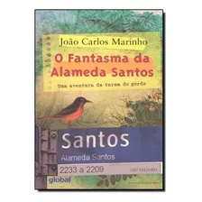 Livro O Fantasma Da Alameda Santos - João Carlos Marinho [2015]