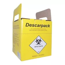 Caixa Coletora 7l Para Material Perfurocortante Descarpack