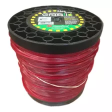 Fio Nylon 2,4mm/304m 2kg Mazzaferro Quadrado Universal 19gf