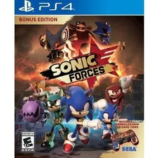 Sonic Forces Bonus Edition - Ps4 - Físico - Nv