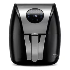 Fritadeira Air Fryer Britânia Bfr41pi Digital Inox 1500w Cor Preto 110v