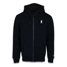 Moletom Canguru New Era Aberto Com Zíper Nba Essentials