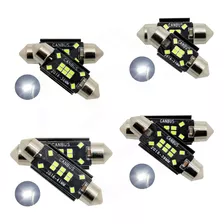 Par De Focos Luz Interior 10 Leds Canbus 31mm 36mm 39mm 41mm