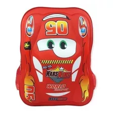 Mochila Resistente Carros 5005 Infantil Masculina Top Escola