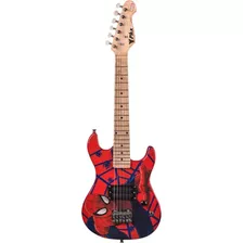 Guitarra Infantil Kids Homem Aranha Spider Man Marvel Phx