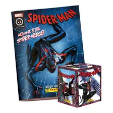 Pack Álbum Tapa Blanda Spiderman Spiderverse + Paquetón