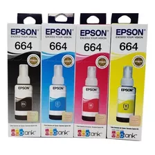 Kit Tinta Original Epson L1300 L365 L380 L565 L455 L375 L395